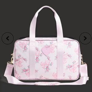 LoveShackFancy x STATE travel tote rockaway duffle bag overnight bag
